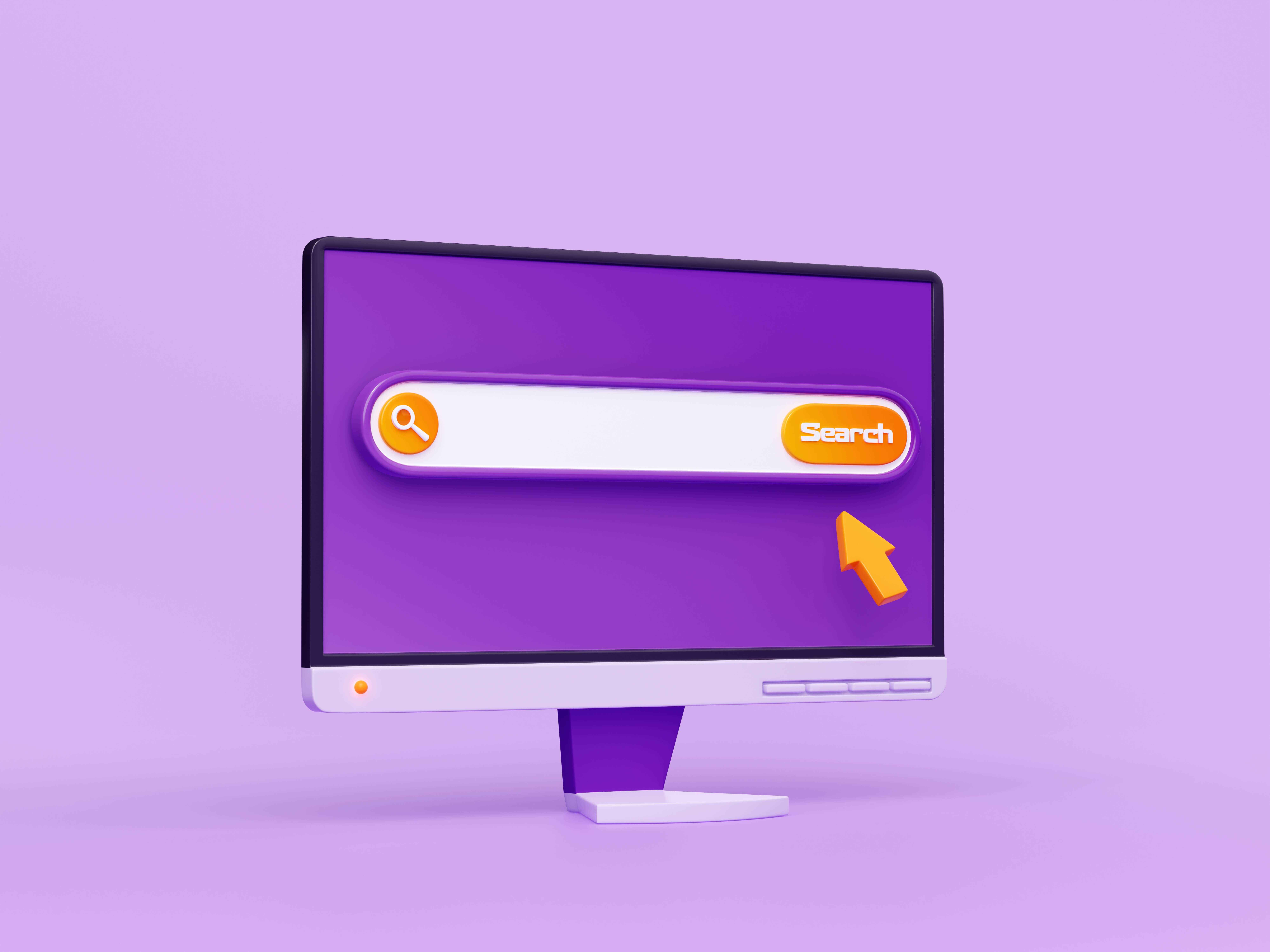3d-render-computer-search-bar-pointer-desktop